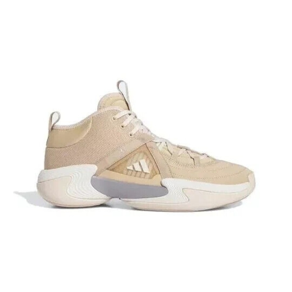 NEW Adidas Women's Size 10 Exhibit Select CP Beige Basketball Sneakers IE9341 - Picture 2 of 6